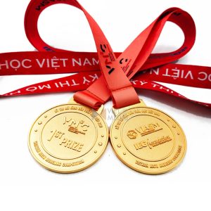 Sản xuất huy chương mạ vàng